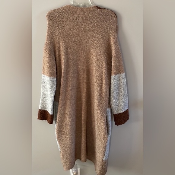 Vigoss Color block Duster Cardigan M - Picture 4 of 8